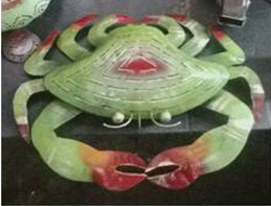 Balinese Wholesale Metal Handicrafts New Crab Mosquito Coil Holder